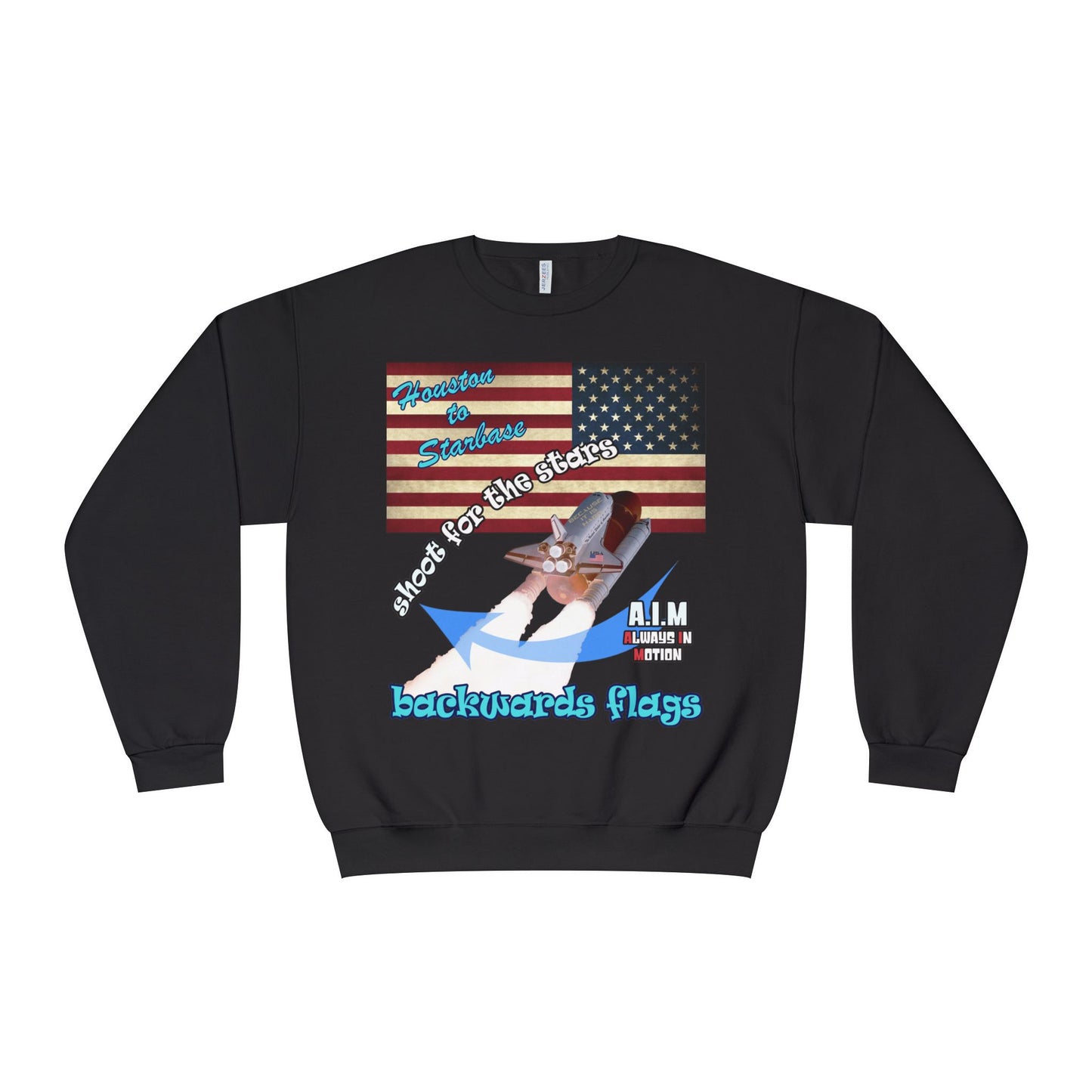 shoot for the stars - Unisex NuBlend® Crewneck Sweatshirt