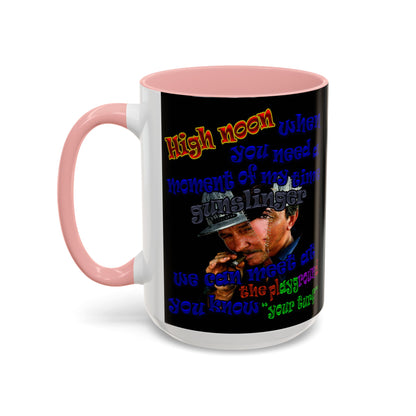 high noon - Accent Mug (black)