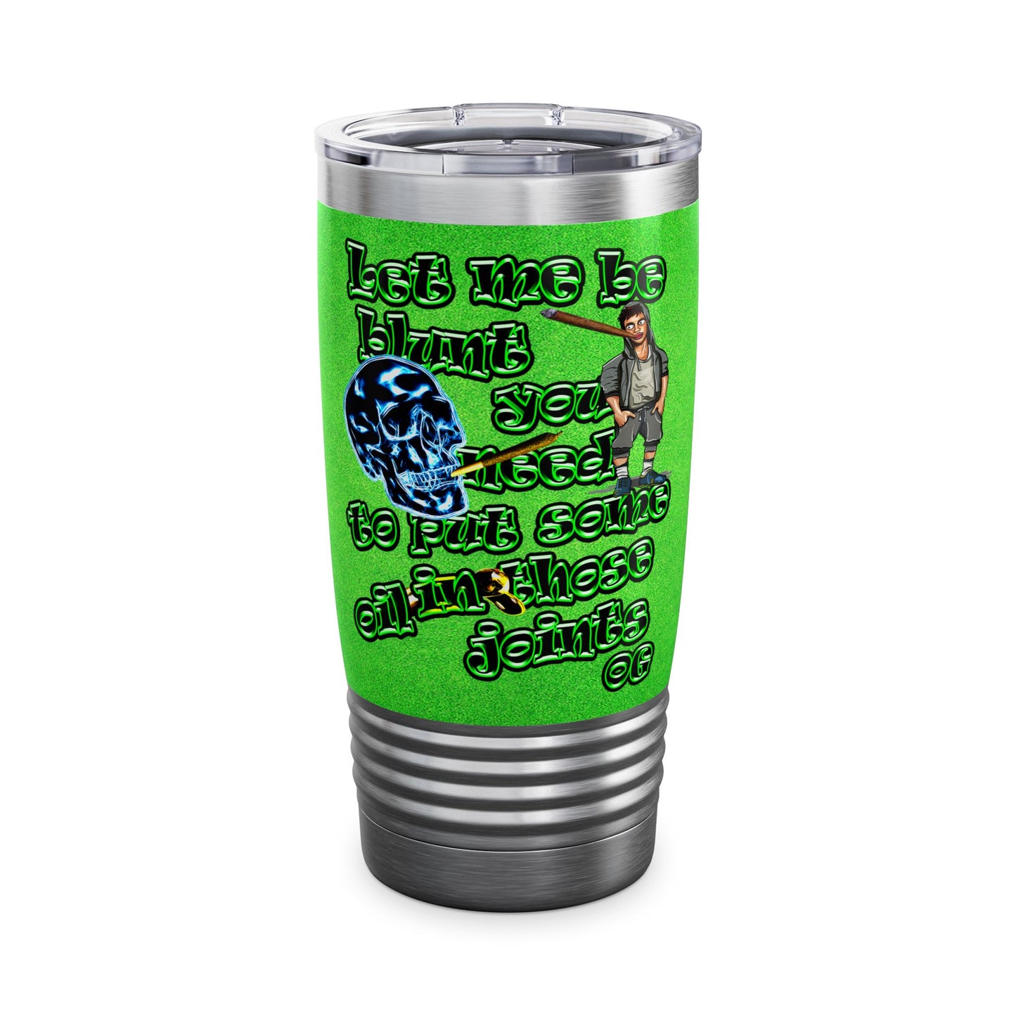 og - Ringneck Tumbler, 20oz (green turf)