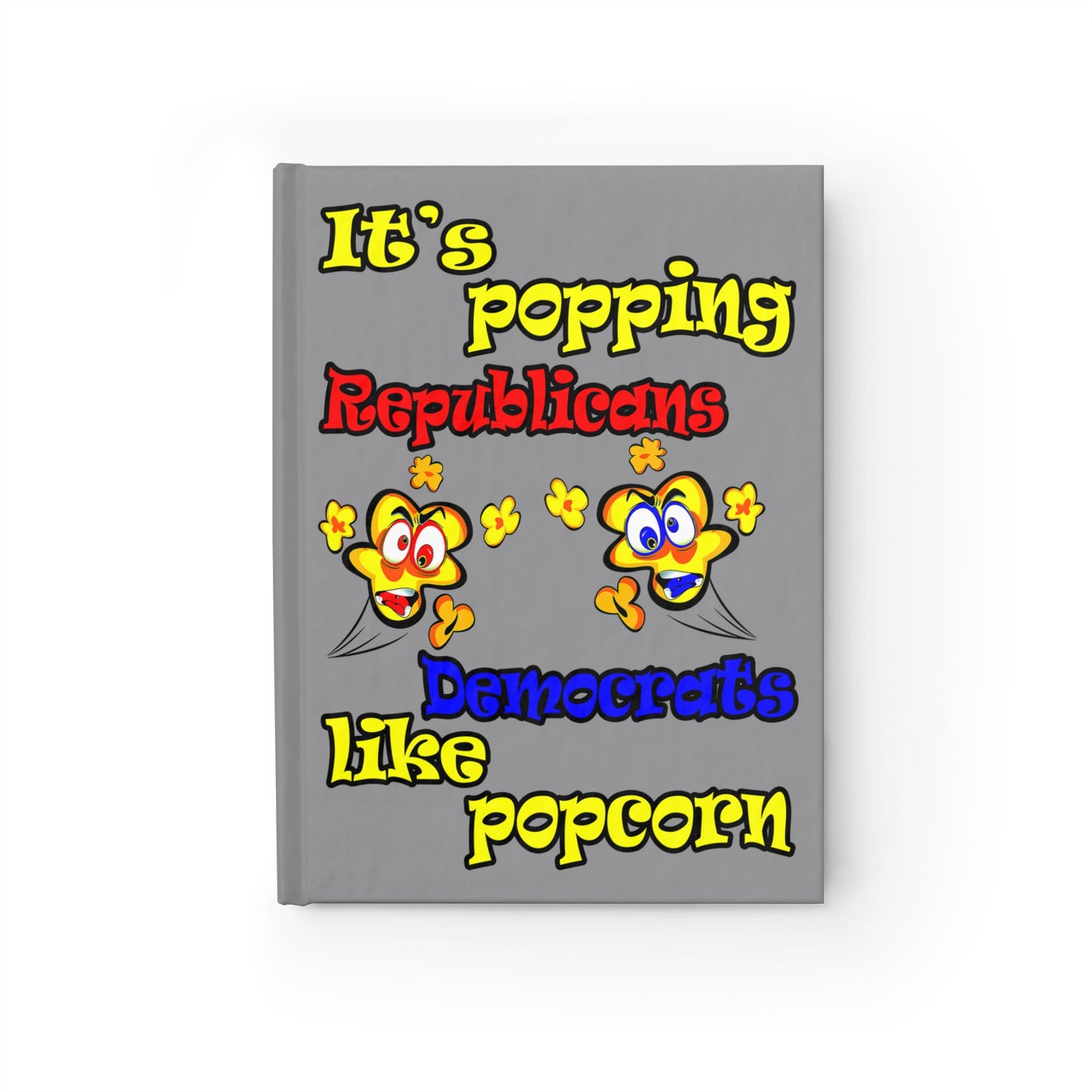 popping like popcorn - journal-blank (grey)