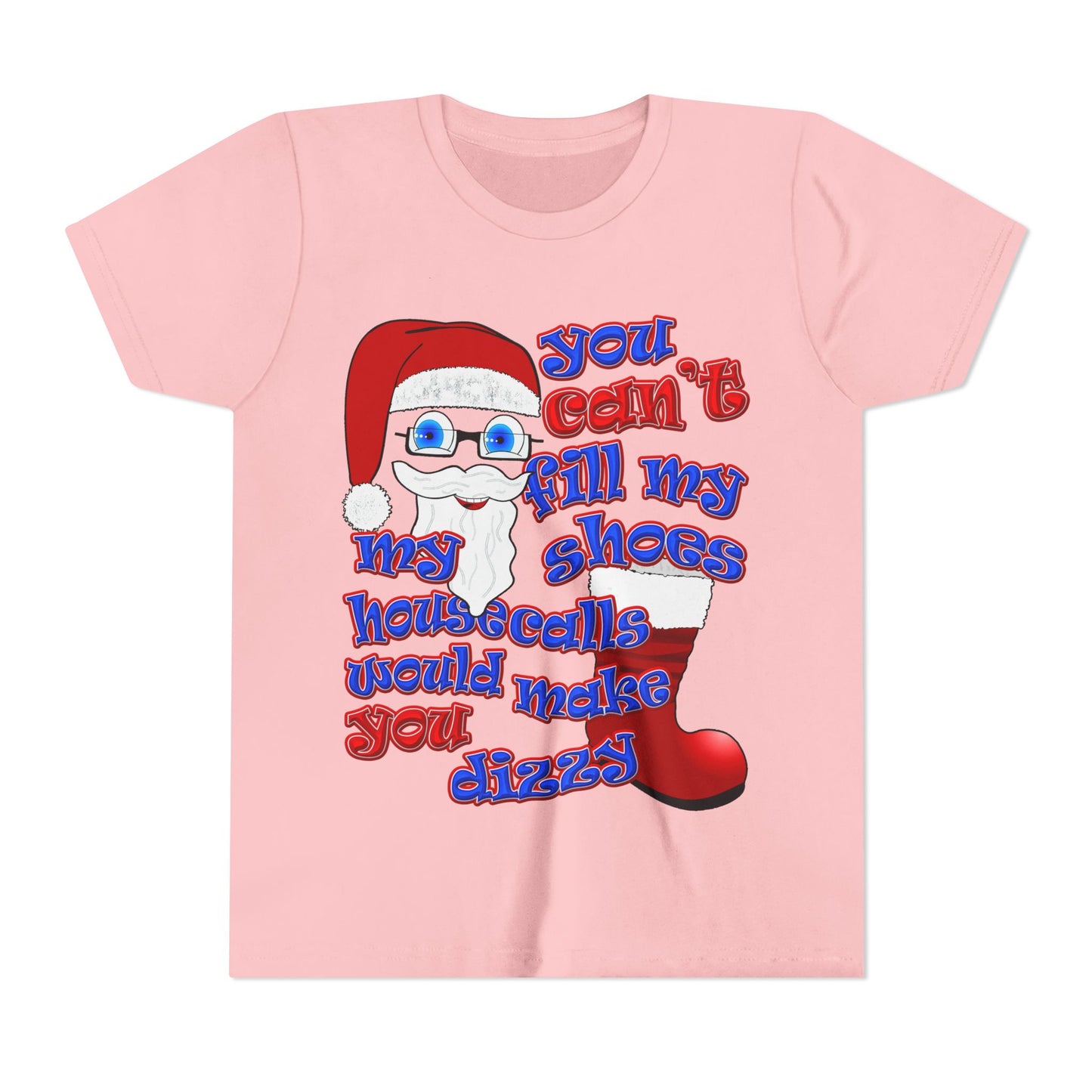santa's shoes - Youth Short Sleeve Tee