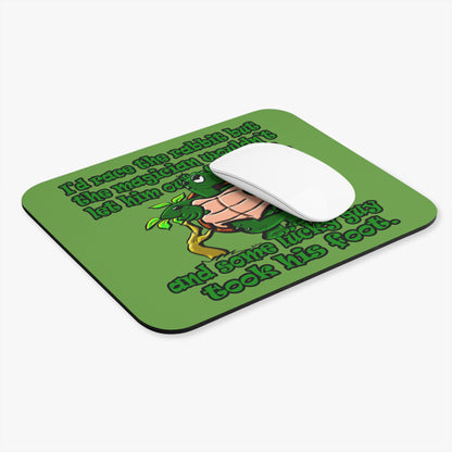 turtle race - Mouse Pad (Rectangle) (green)