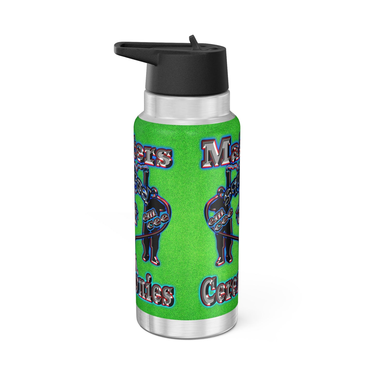 em cee squared - Gator Tumbler, 32oz (green turf)