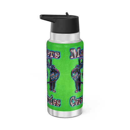 em cee squared - Gator Tumbler, 32oz (green turf)