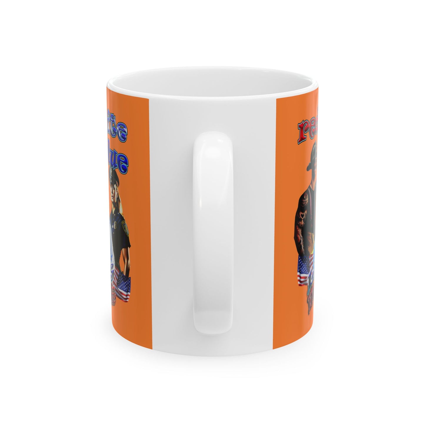 rw&b lives matter - White Mug (crusta)