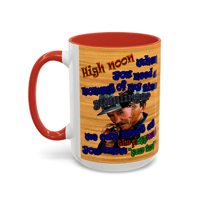 high noon - Accent Mug (butterscotch wood finish)