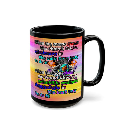 doggystyle - Black Mug (color blur)