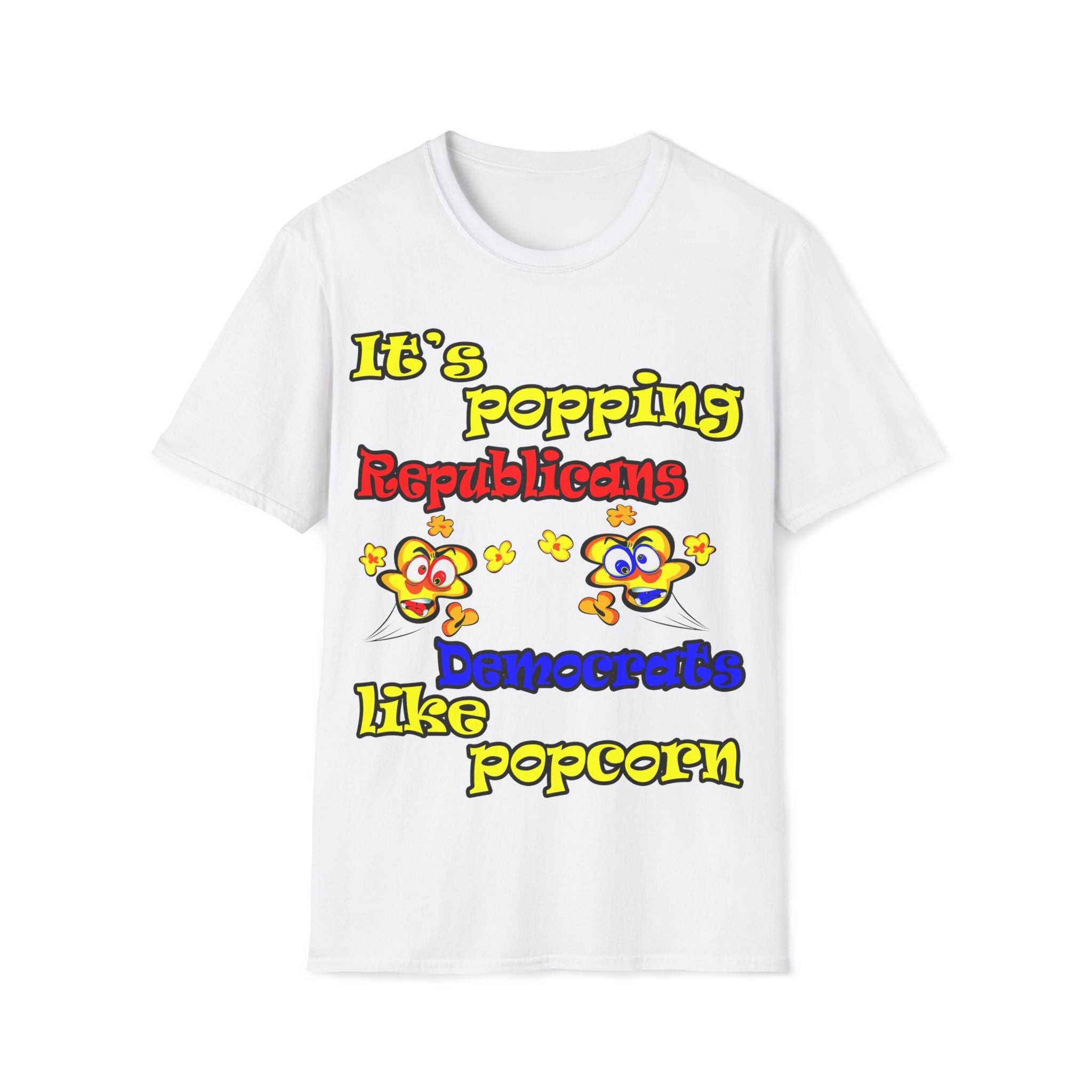 popping like popcorn - Unisex Softstyle T-Shirt