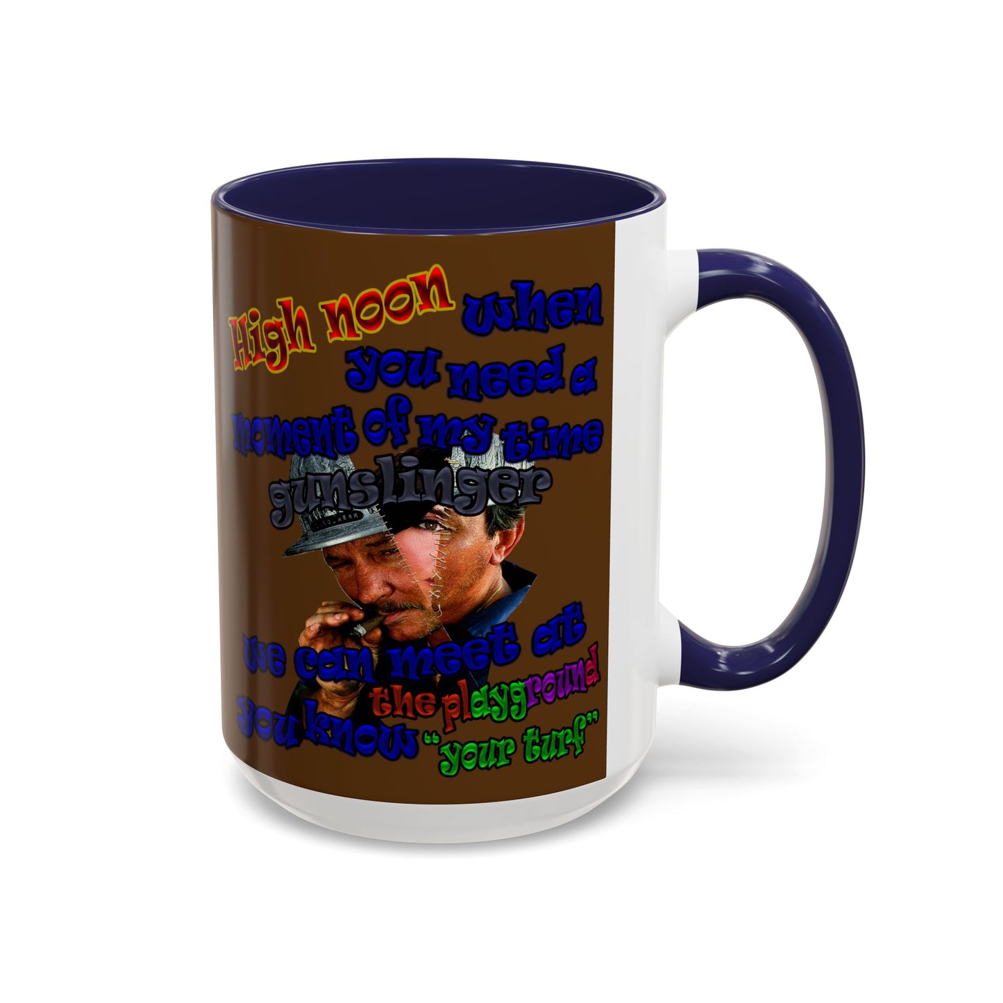 high noon - Accent Mug (brown)