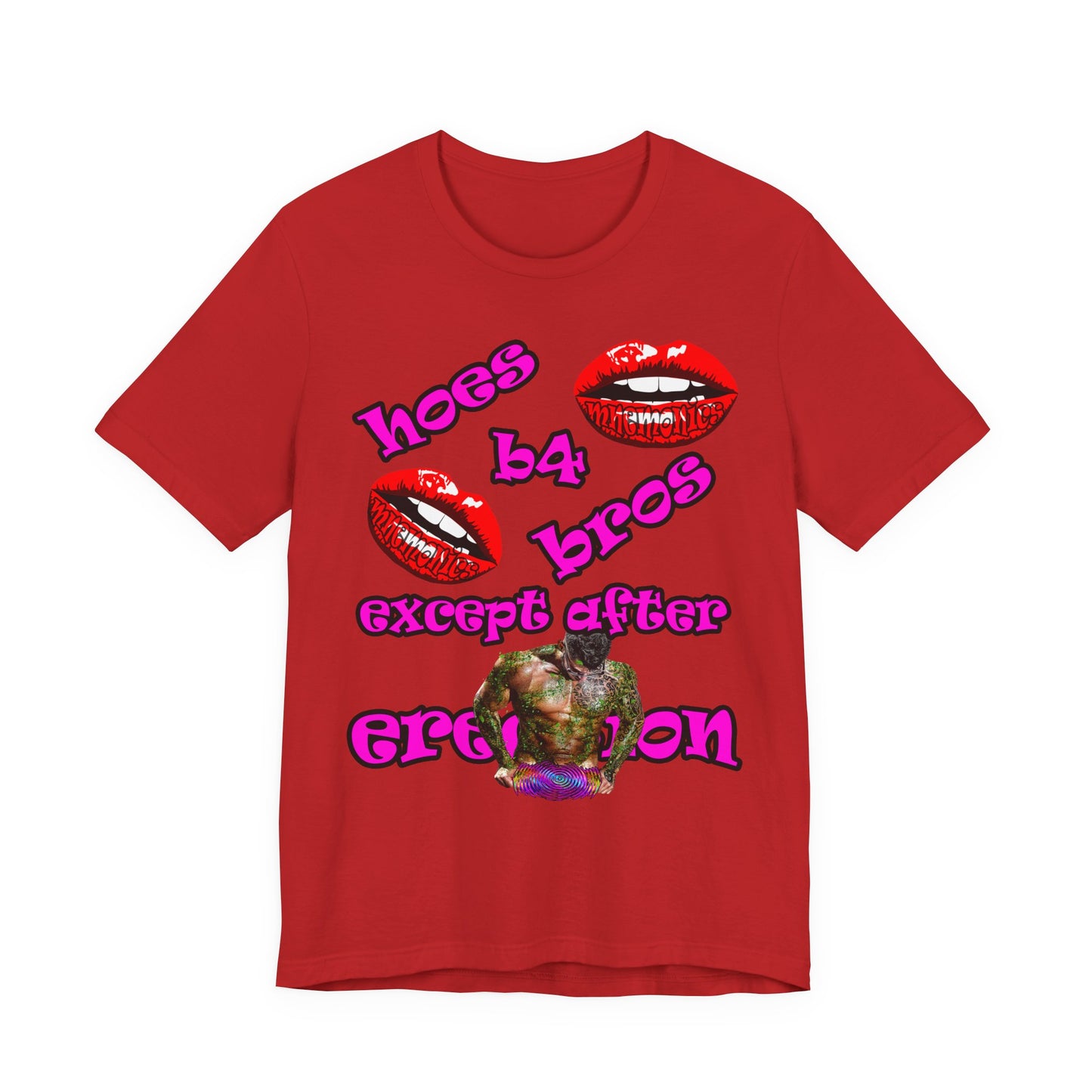 hoes b4 bros - Unisex Jersey Short Sleeve Tee