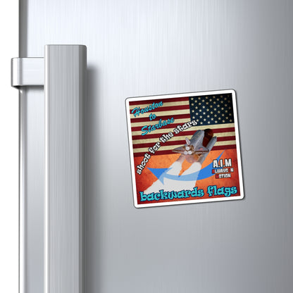 shoot for the stars - Magnets - (burnt orange)