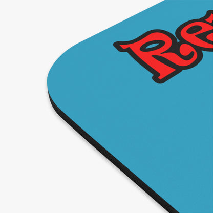 donkeys and elephants - Mouse Pad (Rectangle) (turquoise)