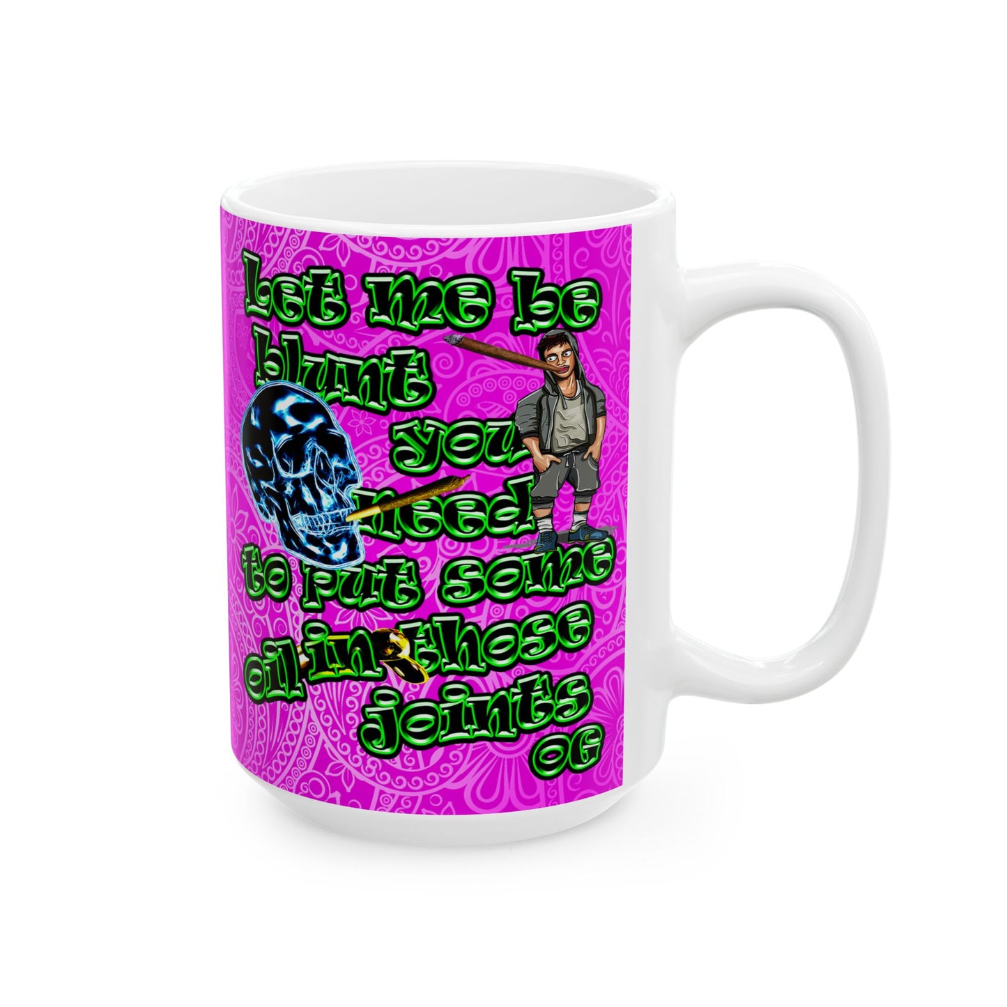 og - White Mug (pink swirl)