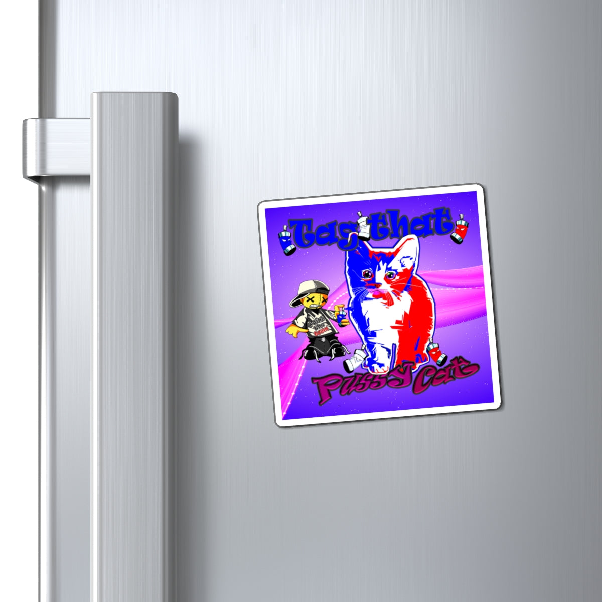 tag that - Magnets - (purple-pink wave)