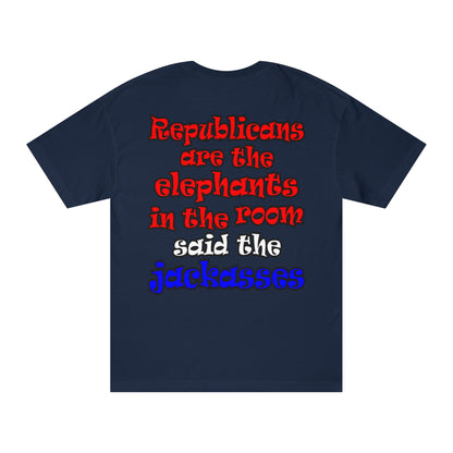 donkeys and elephants - Unisex Classic Tee