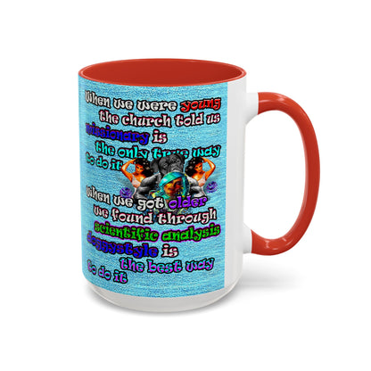doggystyle - Accent Mug (faded blue)