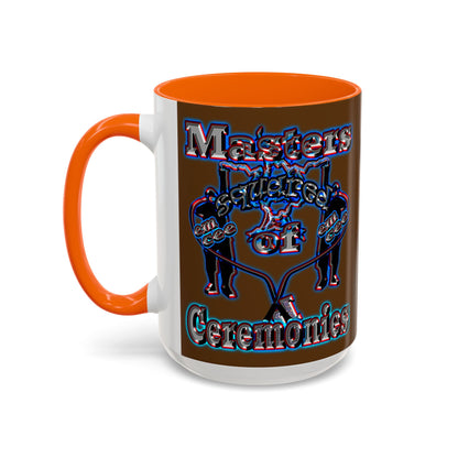 em cee squared - Accent Mug (brown)