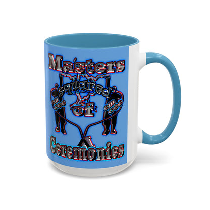 em cee squared - Accent Mug (light blue)
