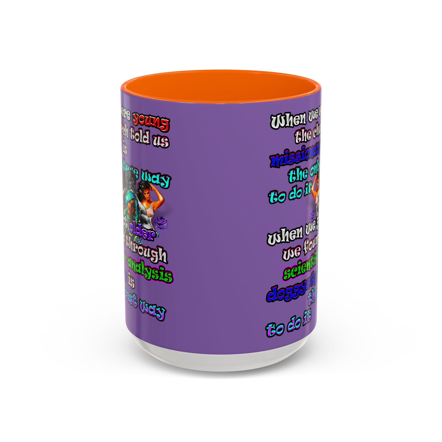 doggystyle - Accent Mug (light purple)
