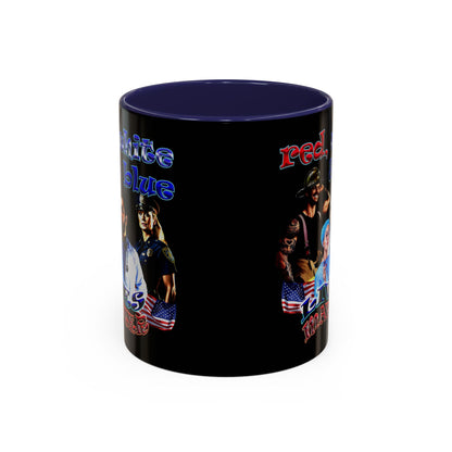 rw&b lives matter - Accent Mug (black)