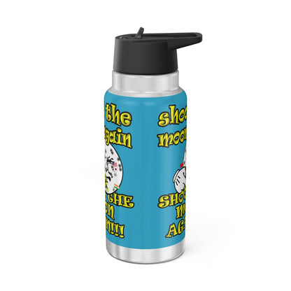 shoot the moon again - Gator Tumbler, 32oz (turquoise)