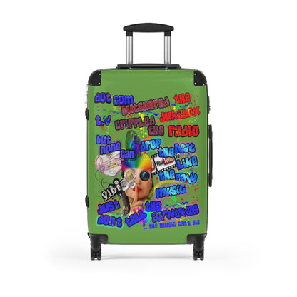 drop the beat - Suitcase (green)