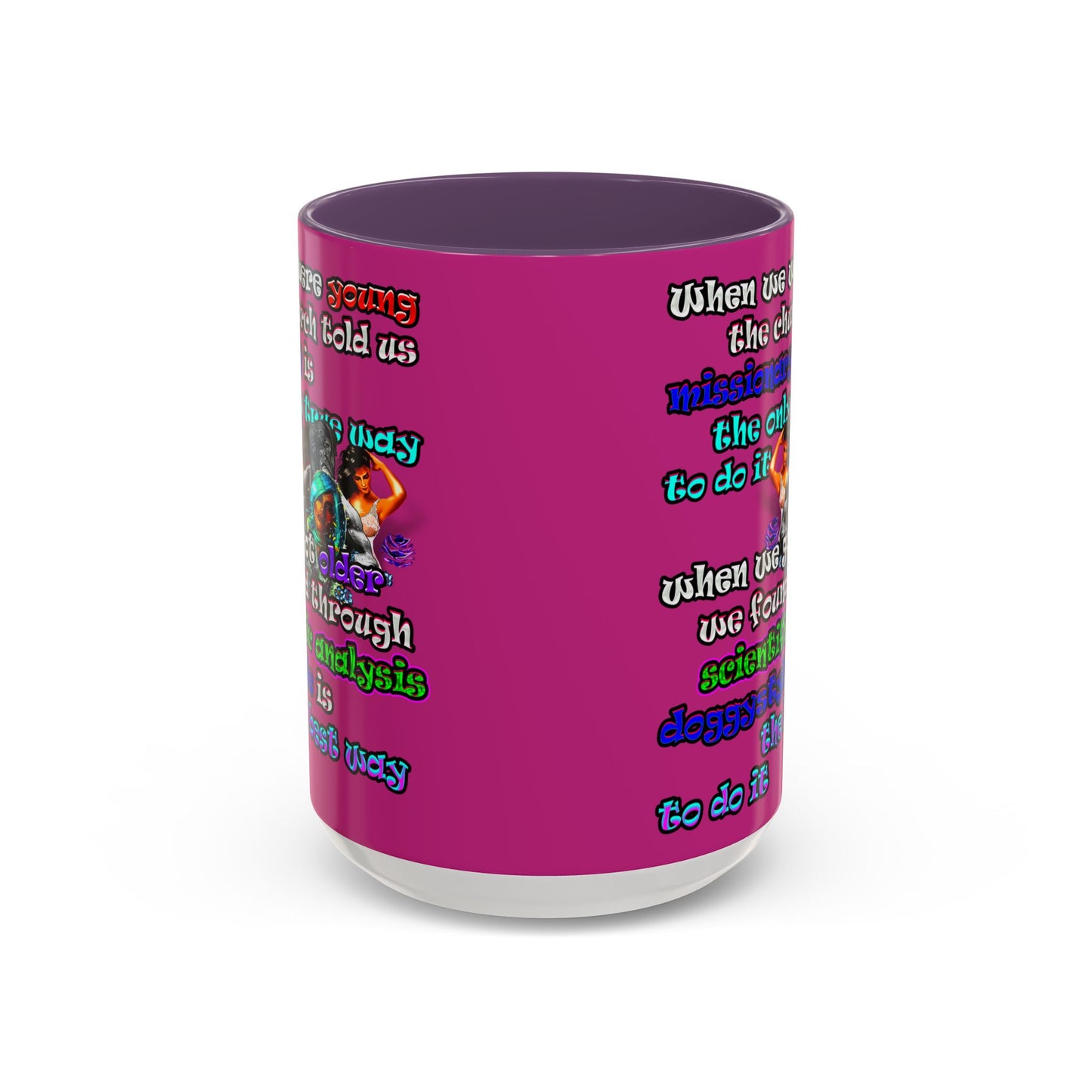 doggystyle - Accent Mug (pink)
