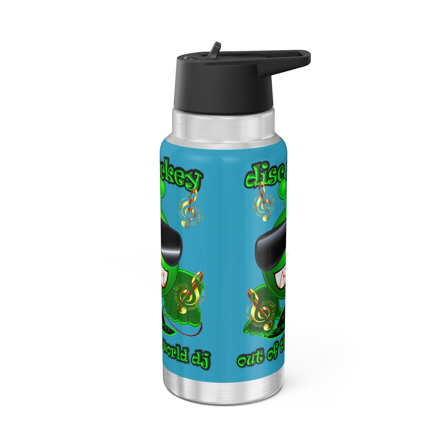 disc jockey - Gator Tumbler, 32oz (turquoise)