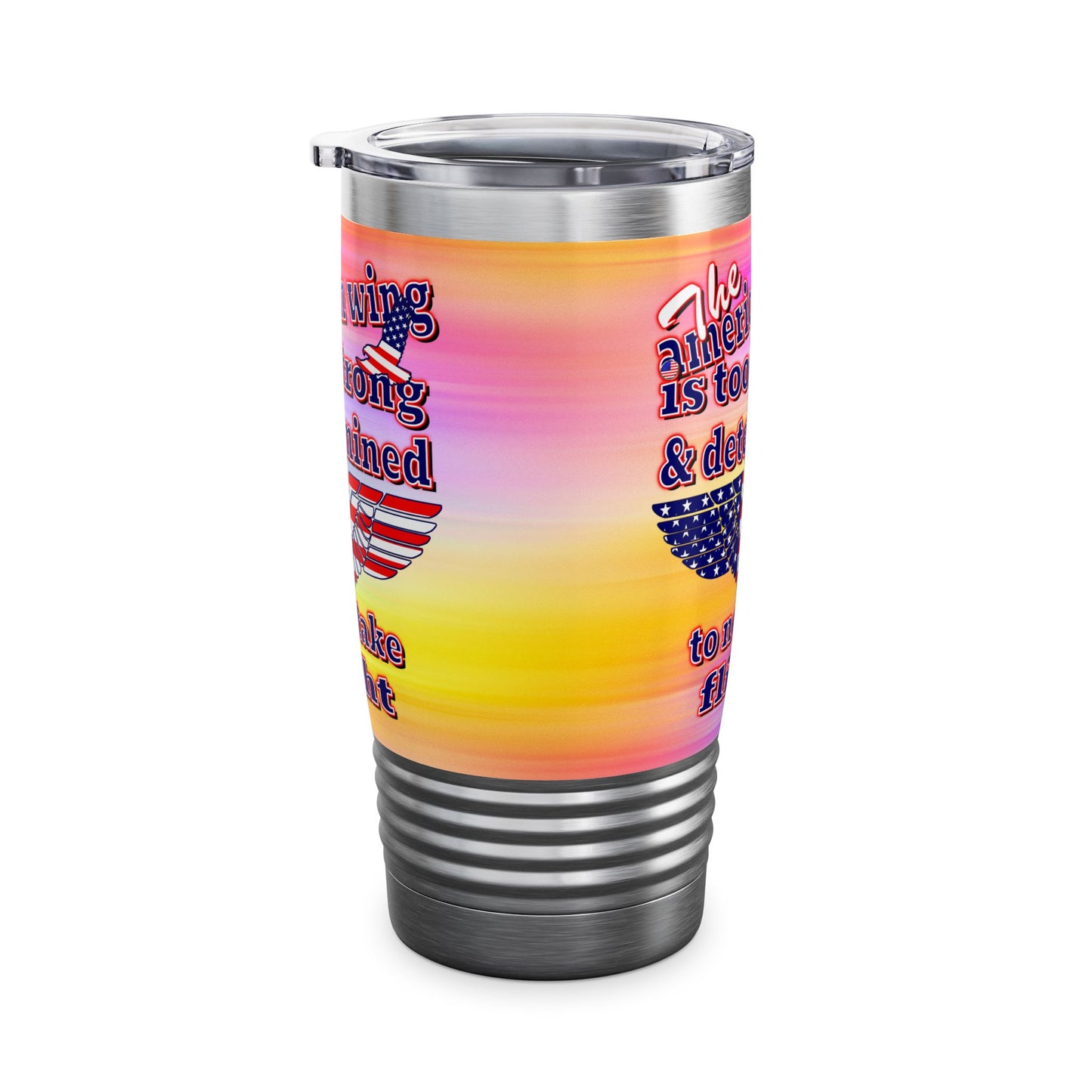american wing - Ringneck Tumbler, 20oz (color blur)