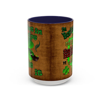 celtics logo - Accent Mug (brown papyrus)