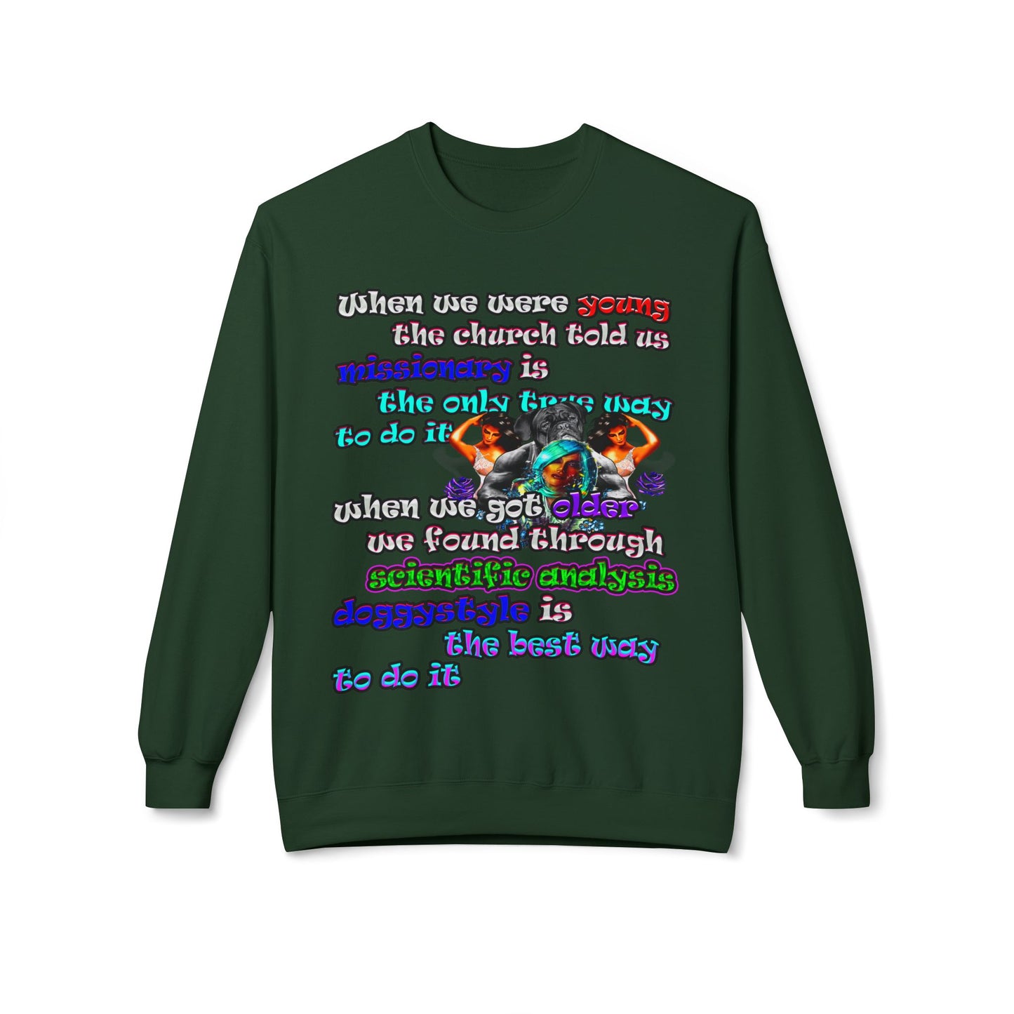 doggystyle - Unisex Midweight Softstyle Fleece Crewneck Sweatshirt