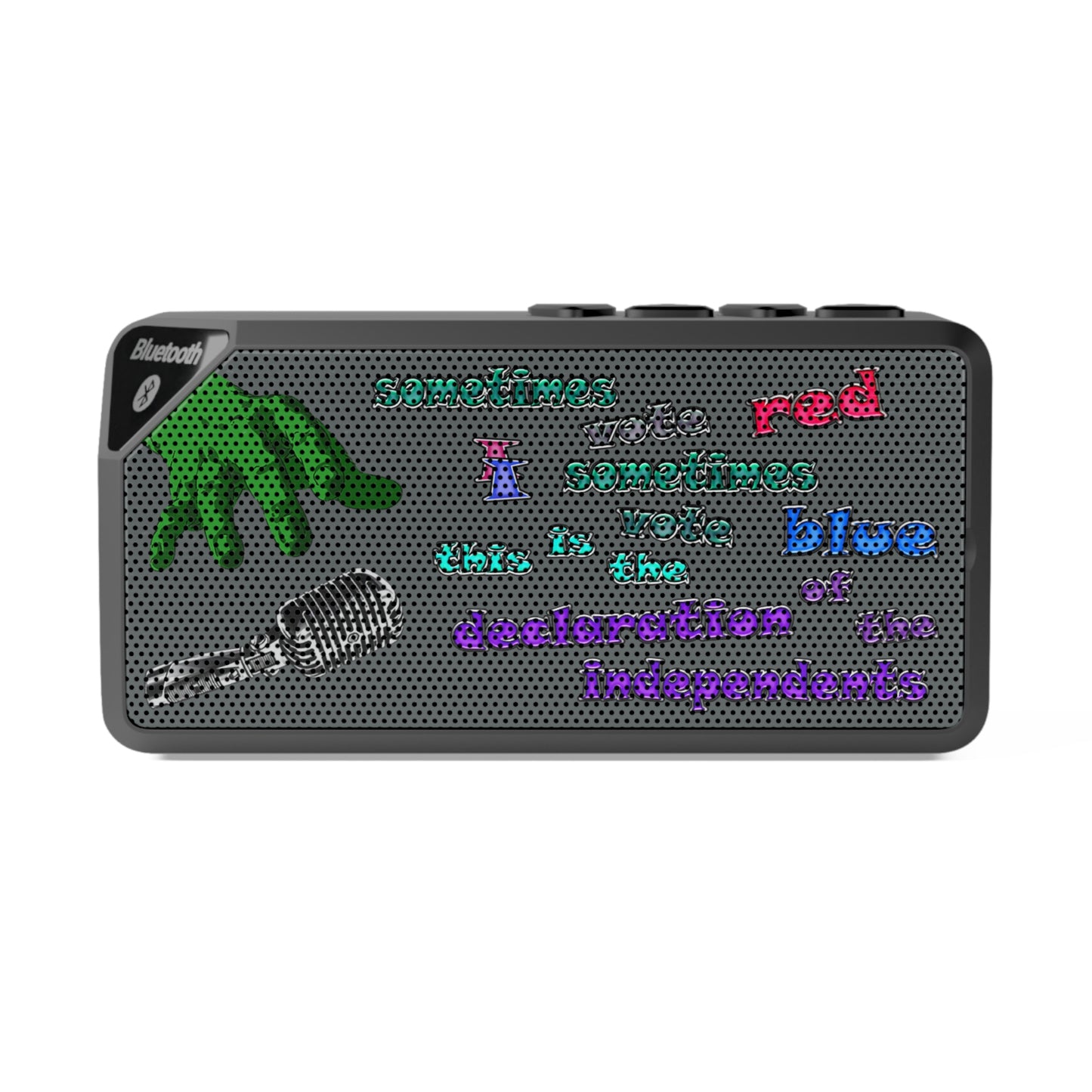 declaration of the independents - Jabba Bluetooth Speaker (dark grey)