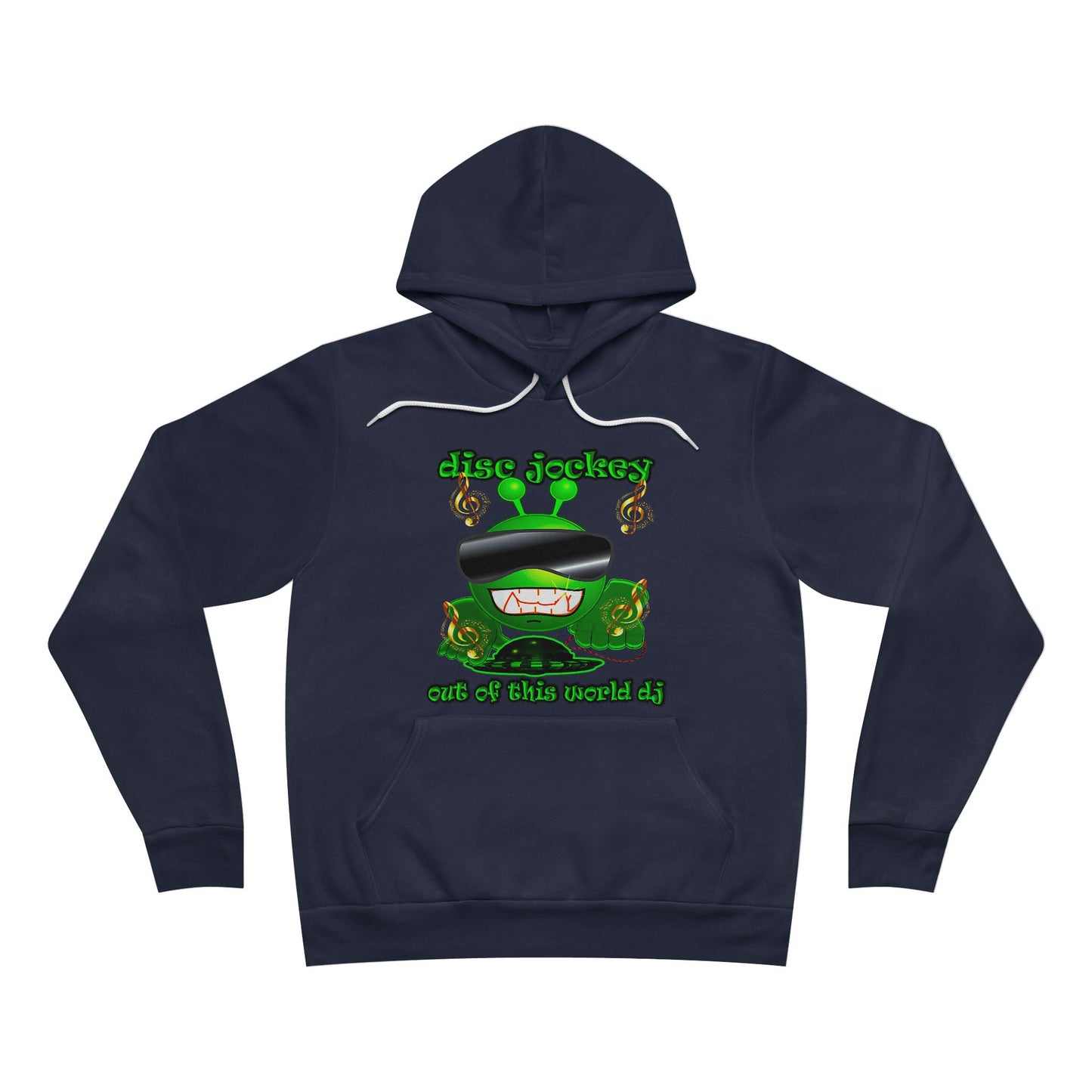 disc jockey - Unisex Sponge Fleece Pullover Hoodie