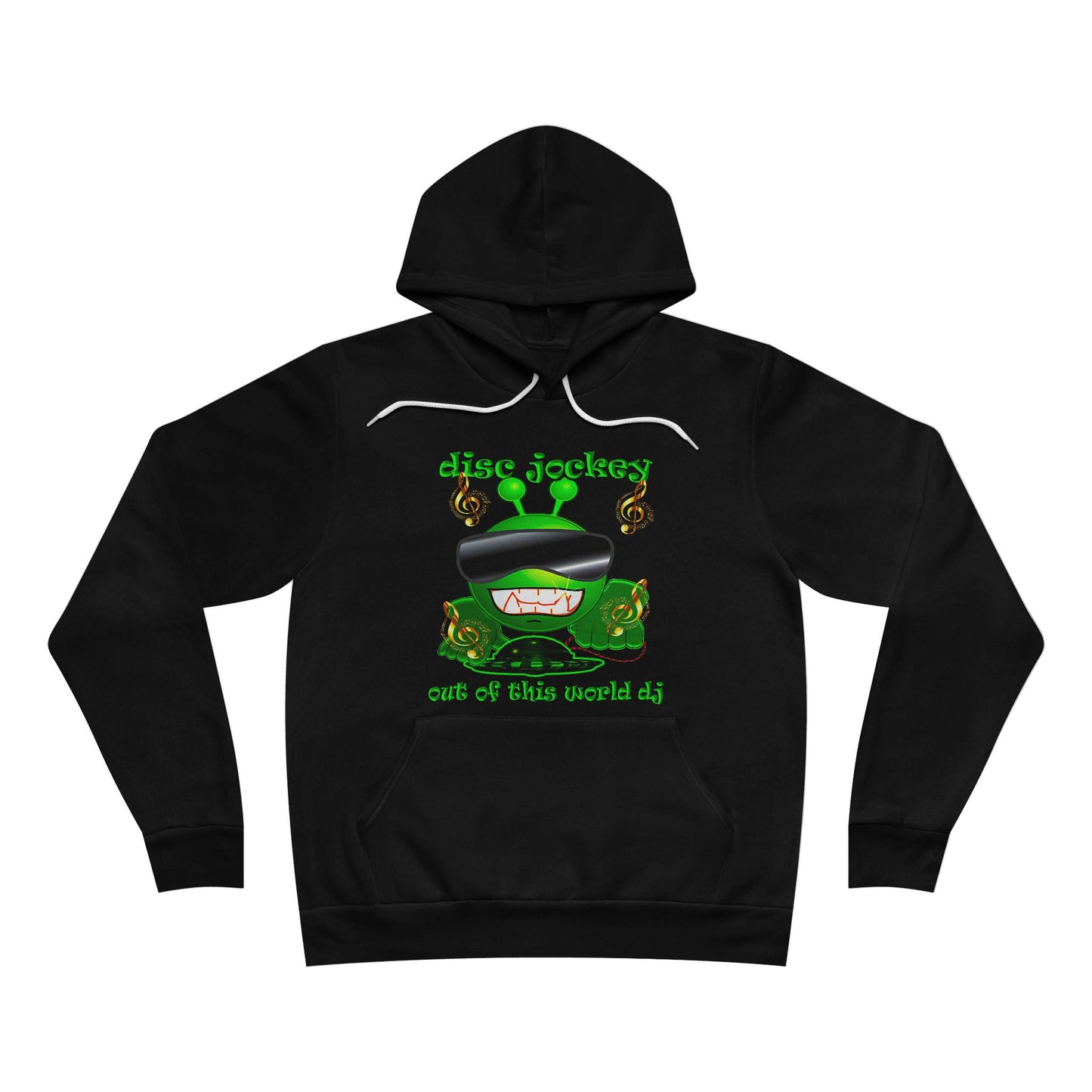 disc jockey - Unisex Sponge Fleece Pullover Hoodie