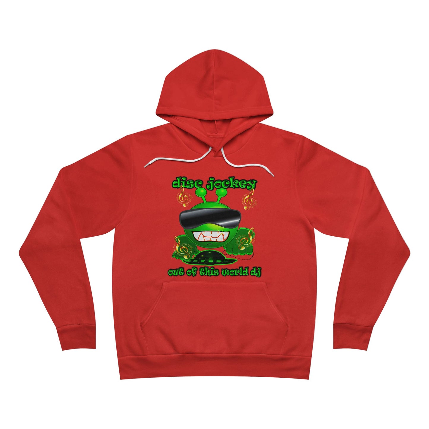 disc jockey - Unisex Sponge Fleece Pullover Hoodie