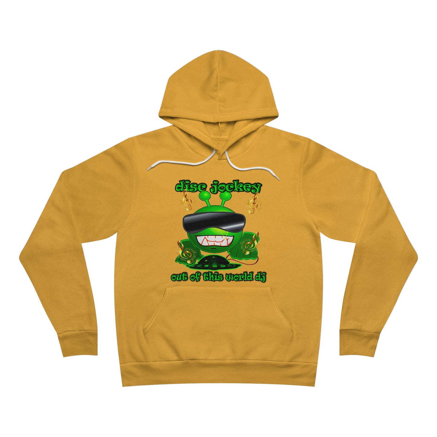 disc jockey - Unisex Sponge Fleece Pullover Hoodie