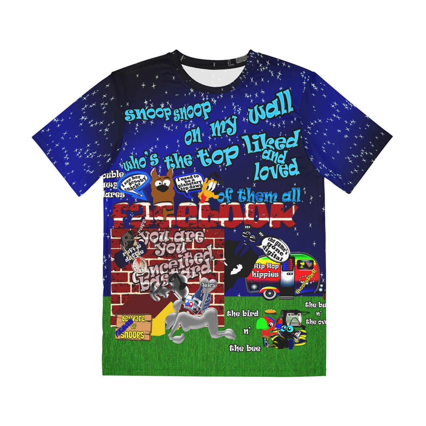 snoops - Men's Polyester Tee (AOP)