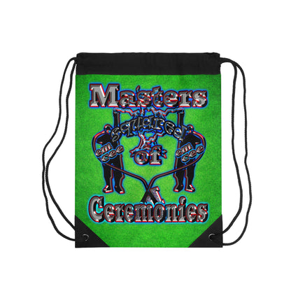 em cee squared - Drawstring Bag (green turf)