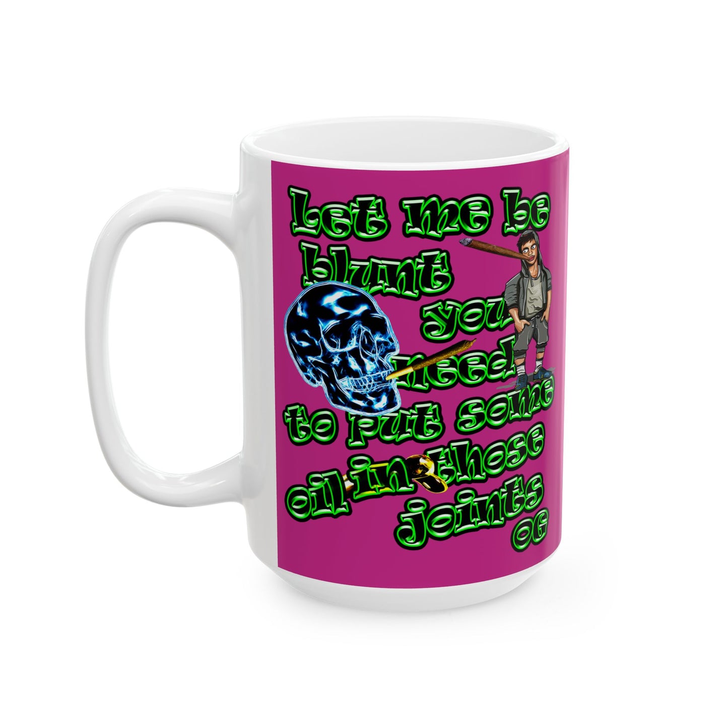 og - White Mug (pink)