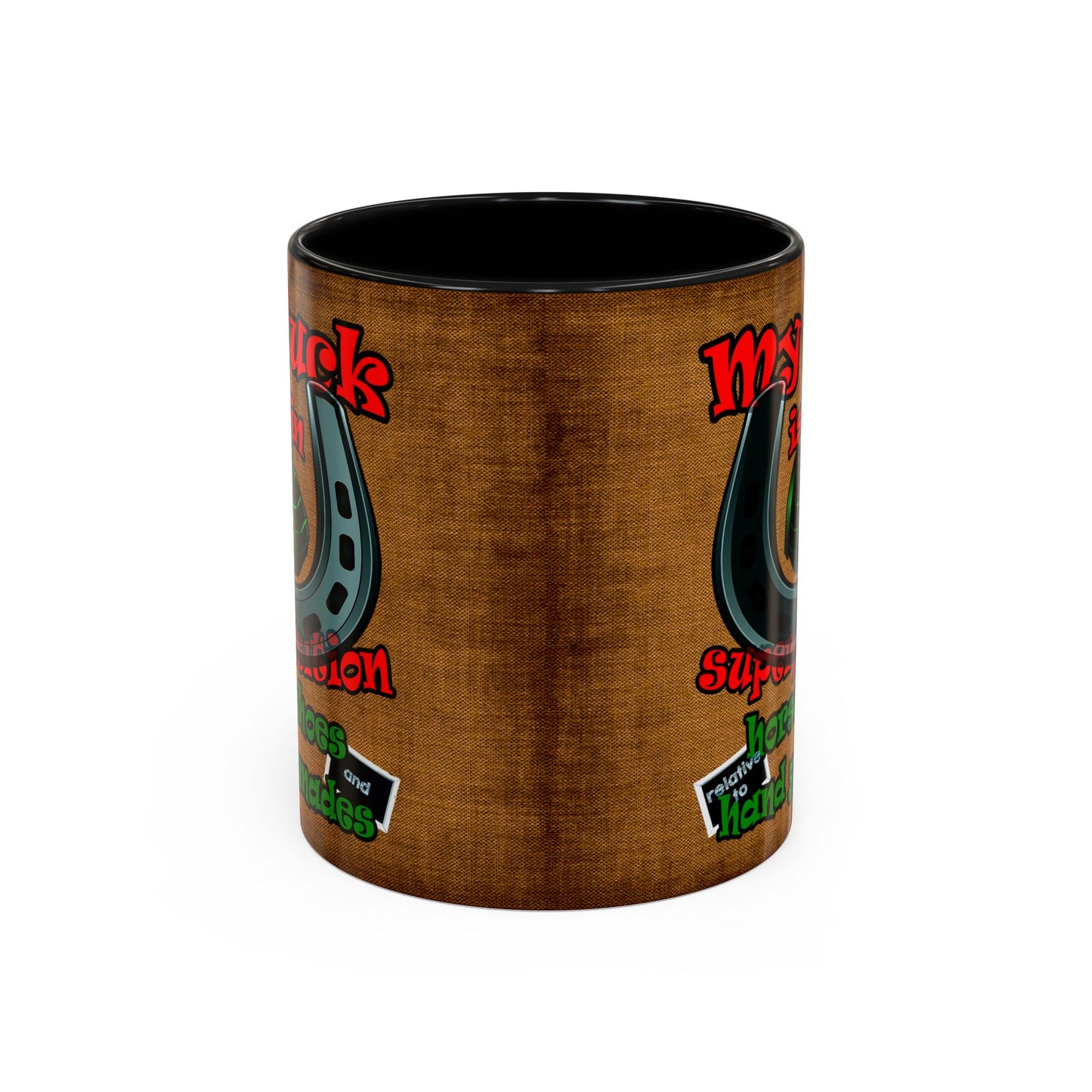 my luck - Accent Mug (brown papyrus)