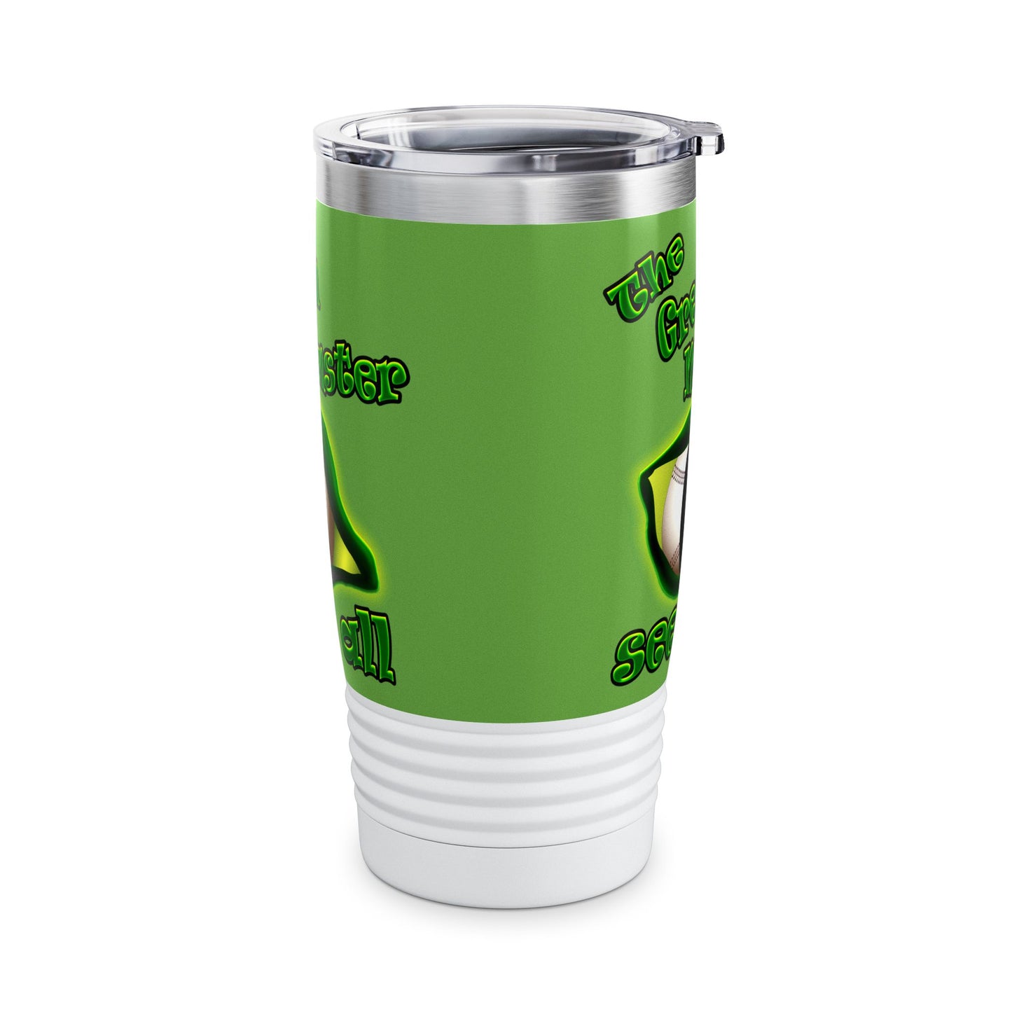green monster - Ringneck Tumbler, 20oz (green)