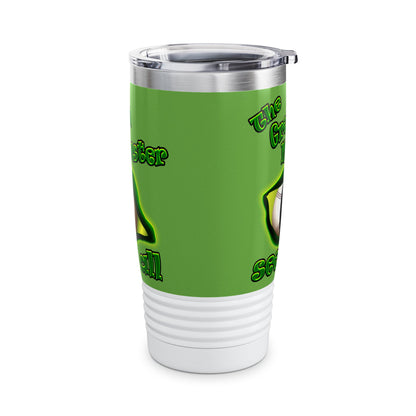 green monster - Ringneck Tumbler, 20oz (green)