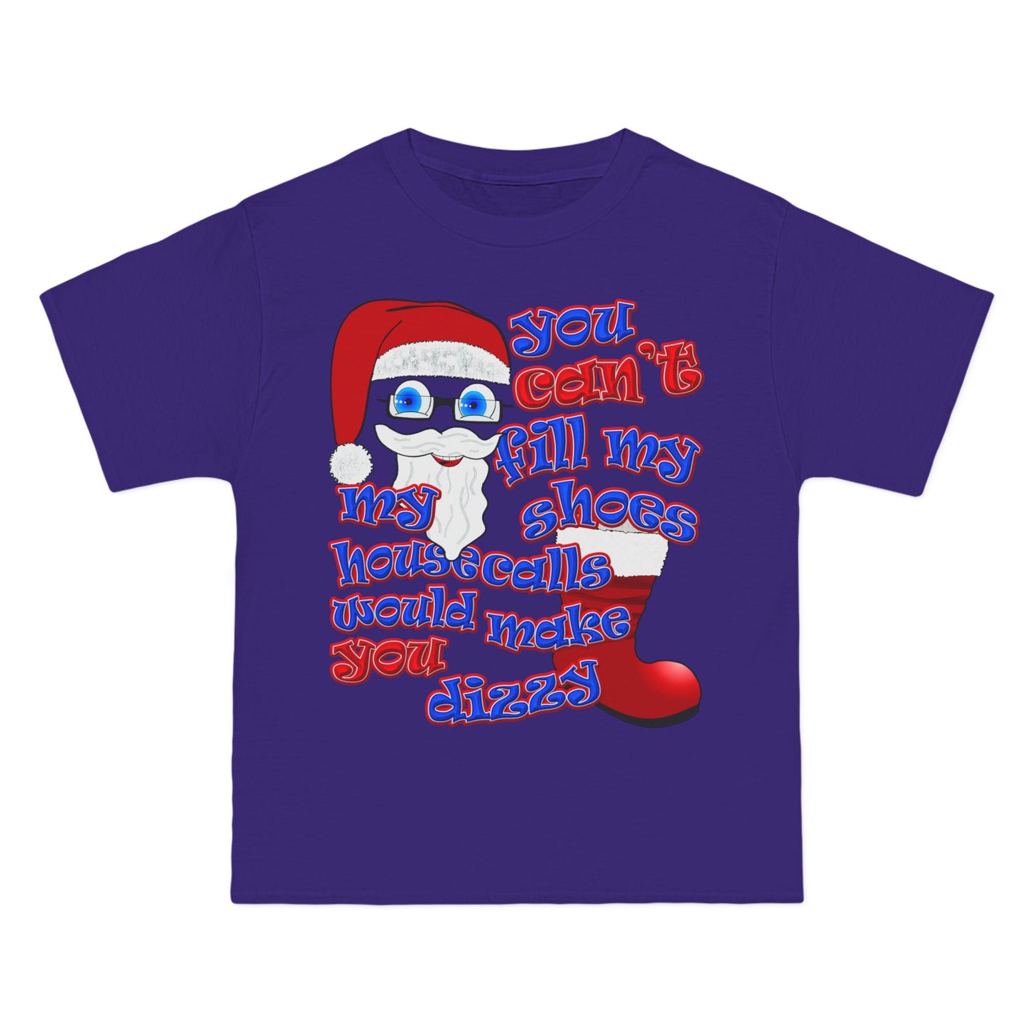 santa's shoes - Beefy-T®  Short-Sleeve T-Shirt