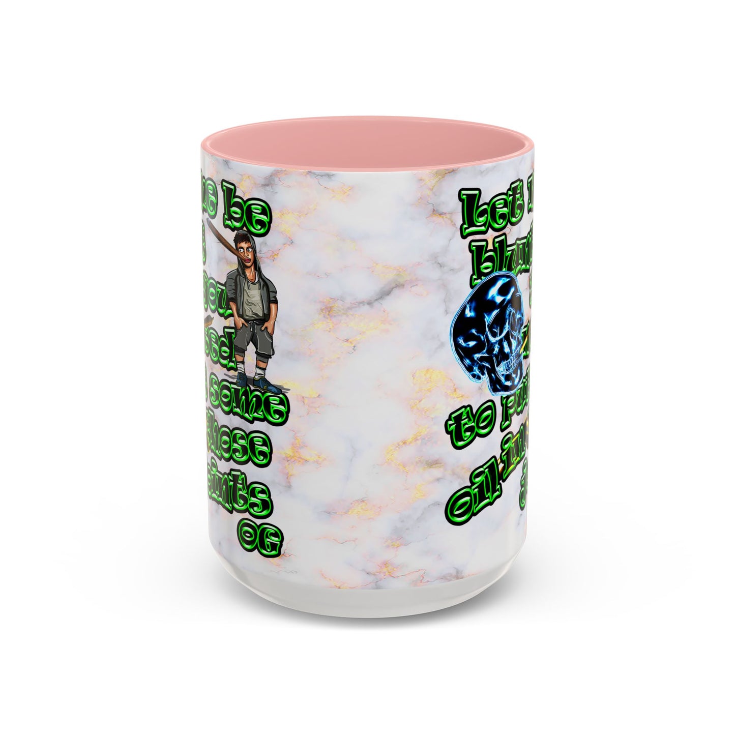 og - Accent Mug (white marble)