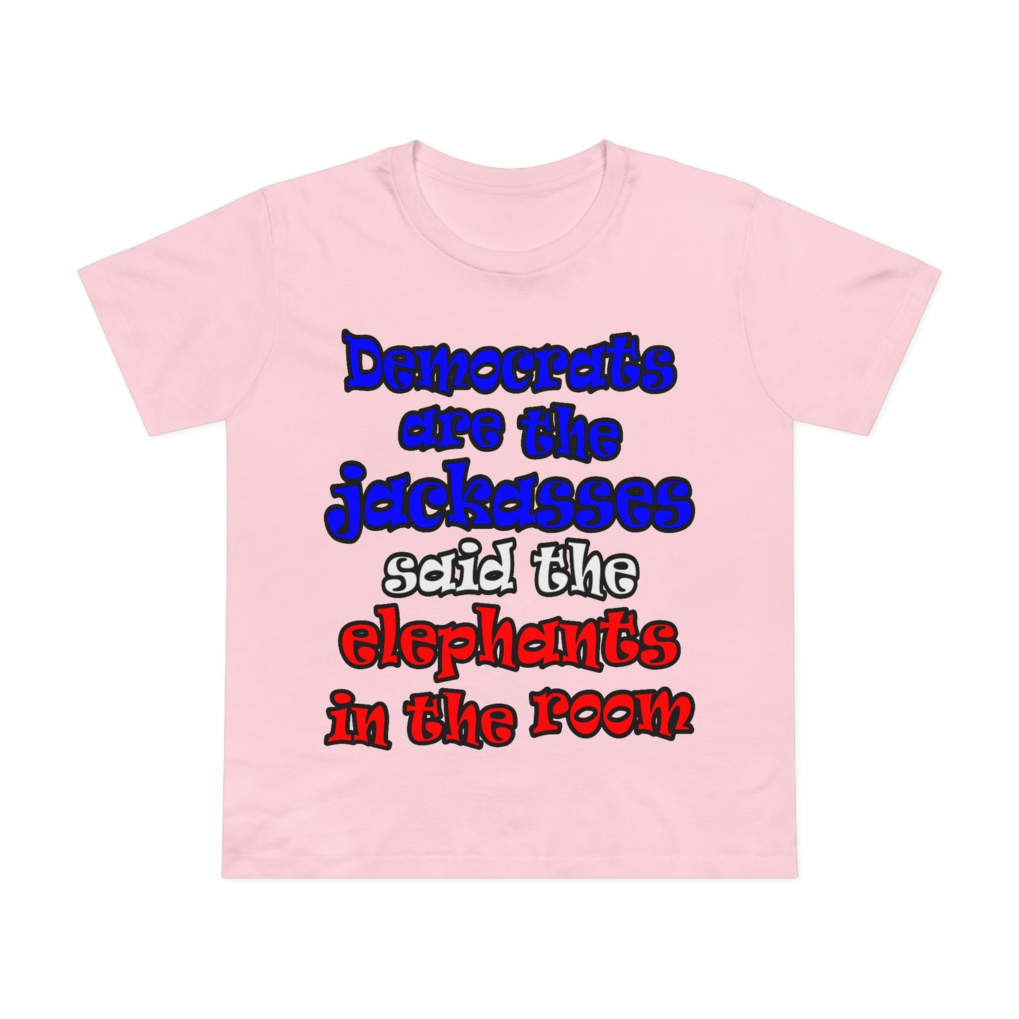 donkeys and elephants - Women’s Maple Tee