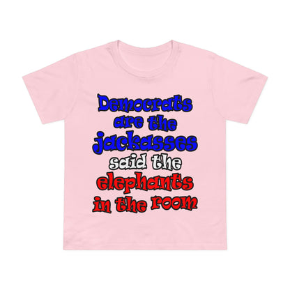 donkeys and elephants - Women’s Maple Tee
