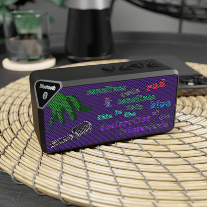 declaration of the independents - Jabba Bluetooth Speaker (purple)