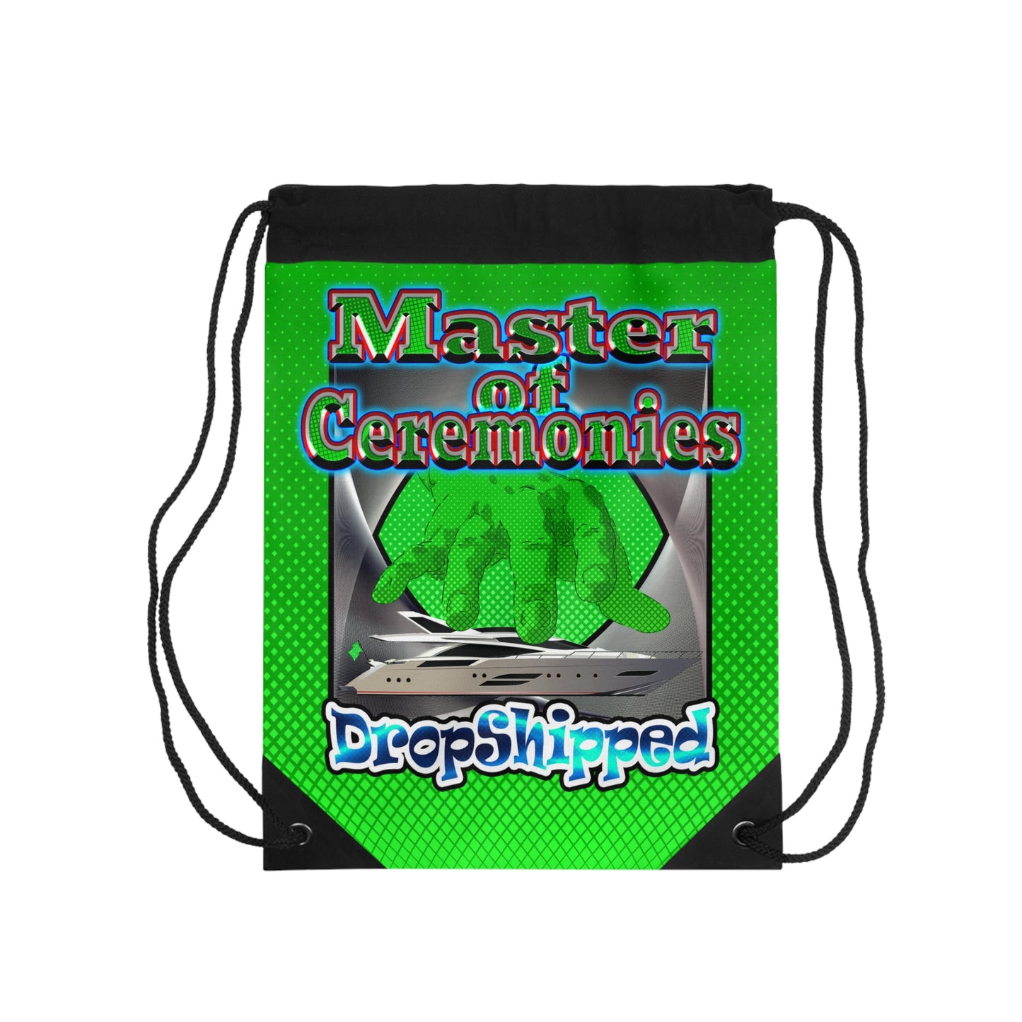 logo - Drawstring Bag (logo green)
