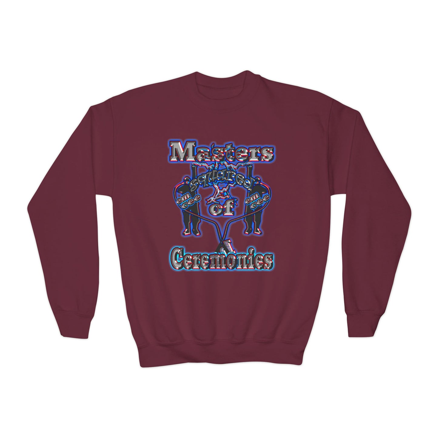 em cee squared - Youth Crewneck Sweatshirt