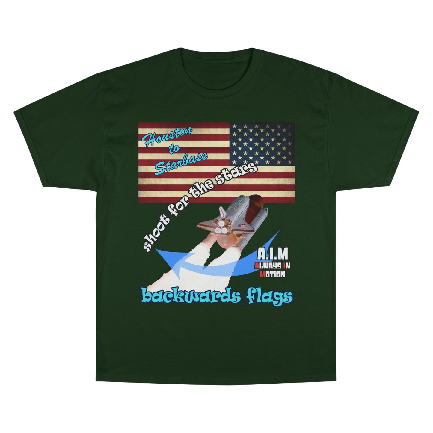 shoot for the stars - Champion T-Shirt